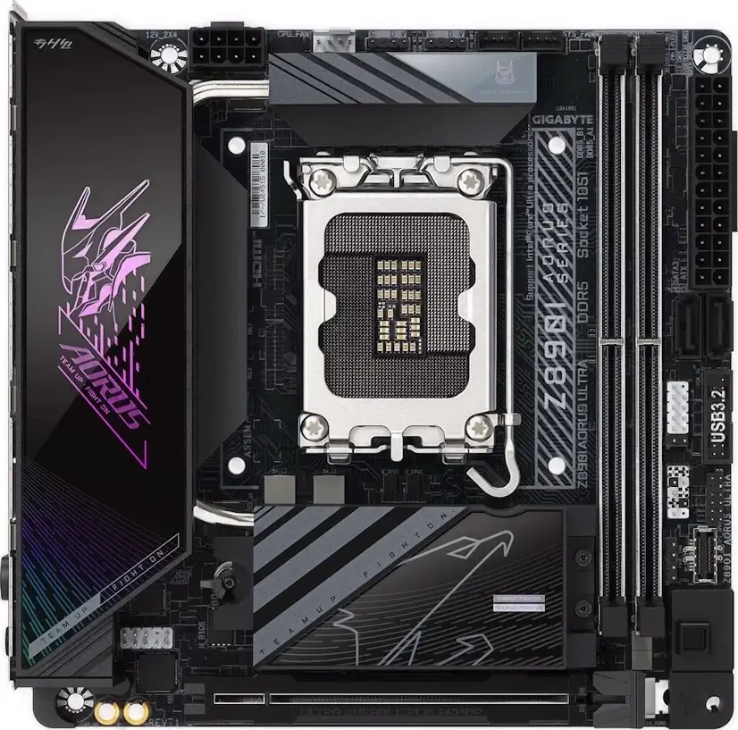 Montaje Placa Base Gigabyte Z890I AORUS ULTRA Gaming PC Boadilla del Monte